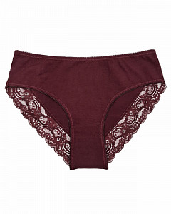 Женские трусы слипы с кружевом ALINA 