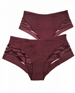Женские бесшовные трусы слипы  (большие размеры) ALINA 